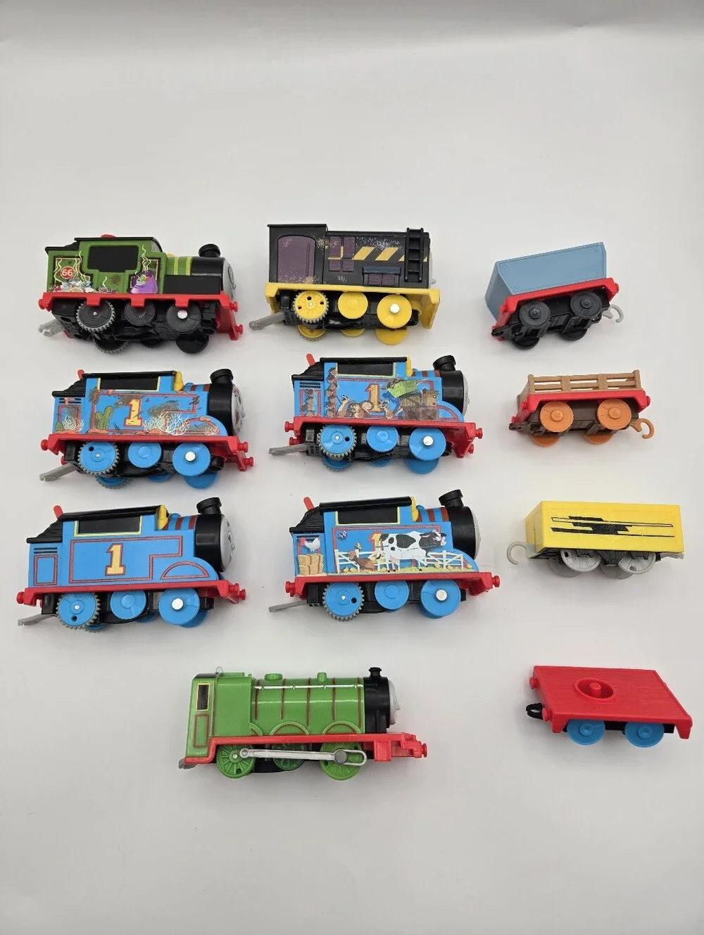 Thomas The Tank Engine & Friends Motorized Trains 11pc Bundle 2021 UNTESTED